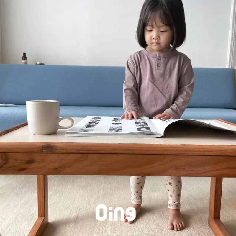 Oing - Korean Children Fashion - #kidsshorts - Button Tee - 12