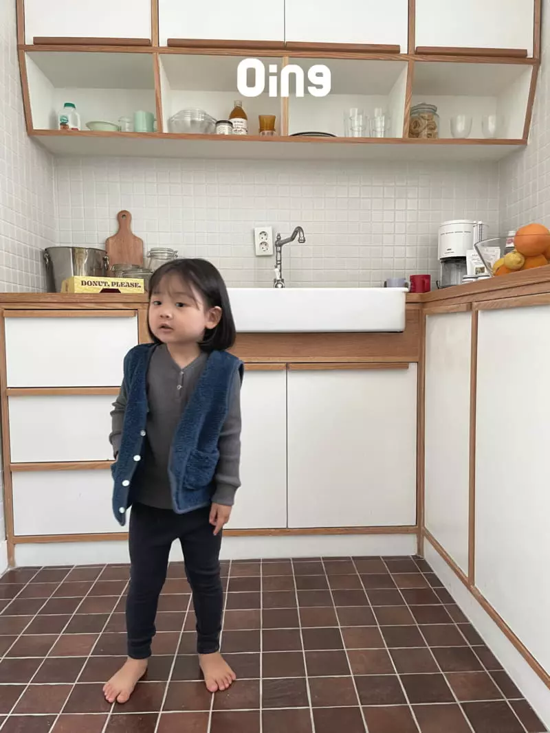 Oing - Korean Children Fashion - #littlefashionista - Fleece Vest - 4