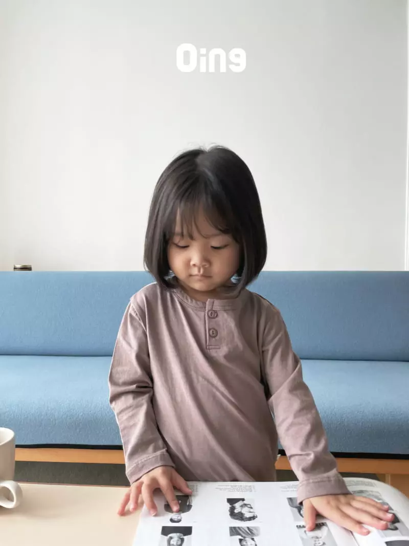 Oing - Korean Children Fashion - #prettylittlegirls - Button Tee - 3