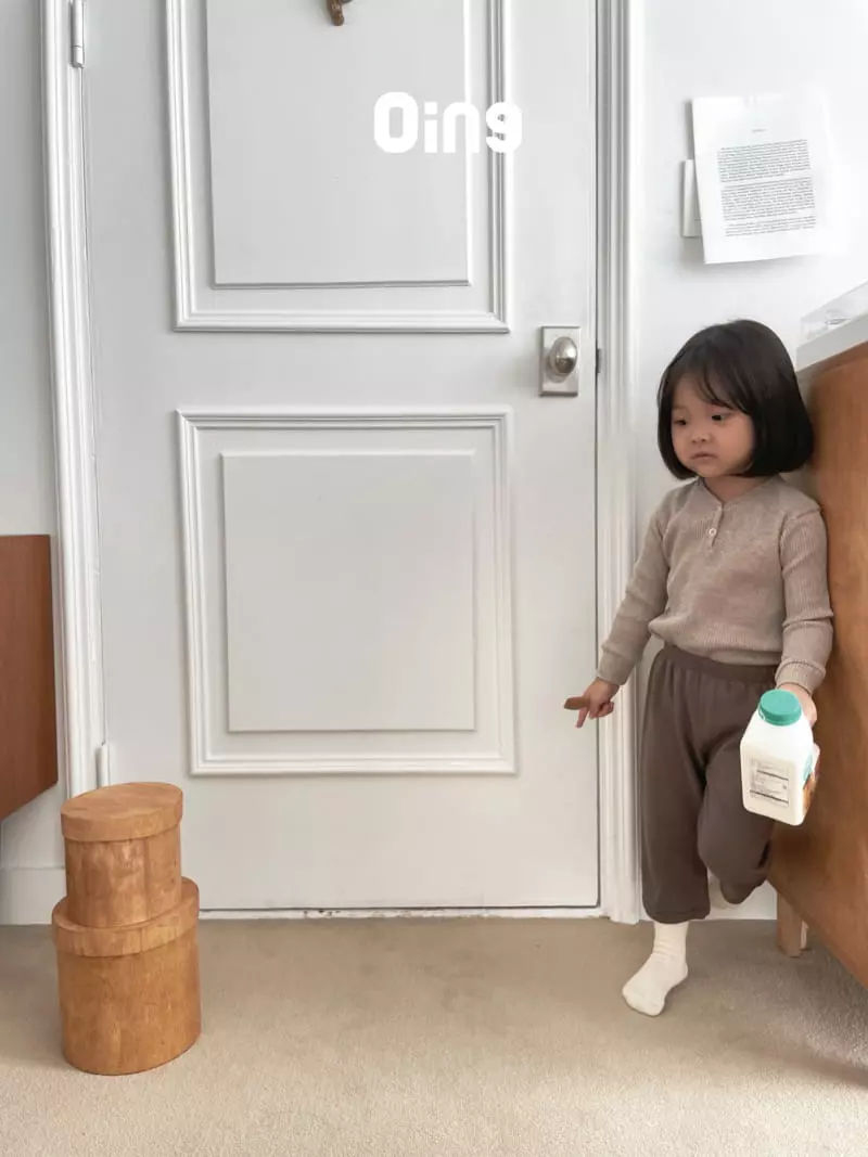 Oing - Korean Children Fashion - #toddlerclothing - Rib Tee - 3