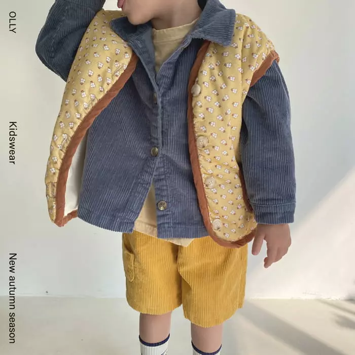 Ollymarket - Korean Children Fashion - #childofig - Color Vest - 11