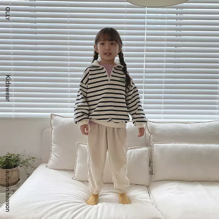 Ollymarket - Korean Children Fashion - #childofig - Stripes Sweatshirt - 6