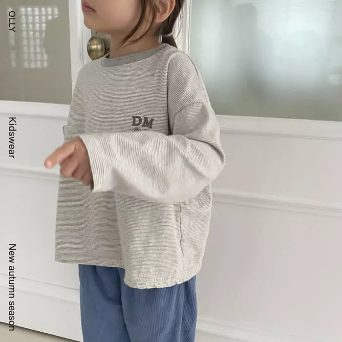 Ollymarket - Korean Children Fashion - #childofig - DM Stripes Tee - 6