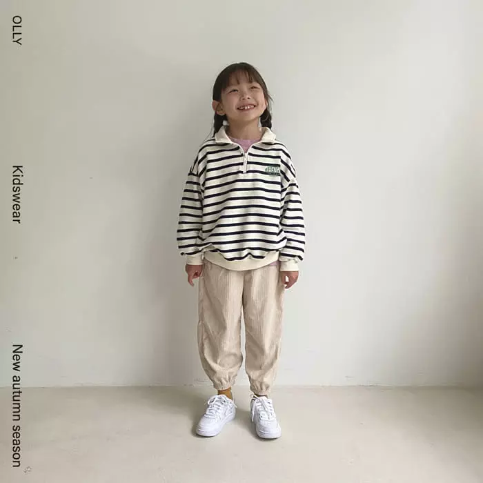 Ollymarket - Korean Children Fashion - #childrensboutique - Stripes Sweatshirt - 8