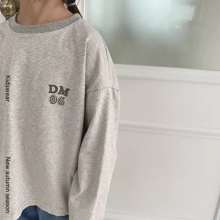 Ollymarket - Korean Children Fashion - #childrensboutique - DM Stripes Tee - 7