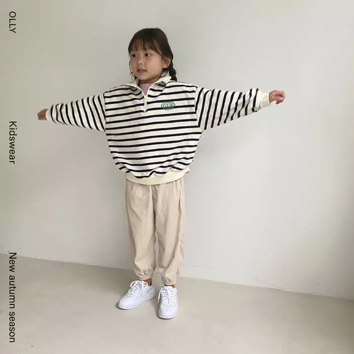 Ollymarket - Korean Children Fashion - #designkidswear - Stripes Sweatshirt - 9