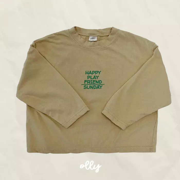 Ollymarket - Korean Children Fashion - #designkidswear - Sunday Tee - 6
