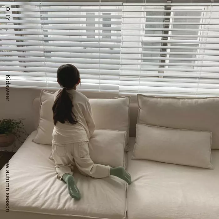 Ollymarket - Korean Children Fashion - #fashionkids - Stitch Pants - 2
