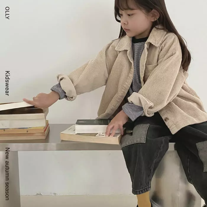 Ollymarket - Korean Children Fashion - #kidsshorts - Rib Shirt - 3