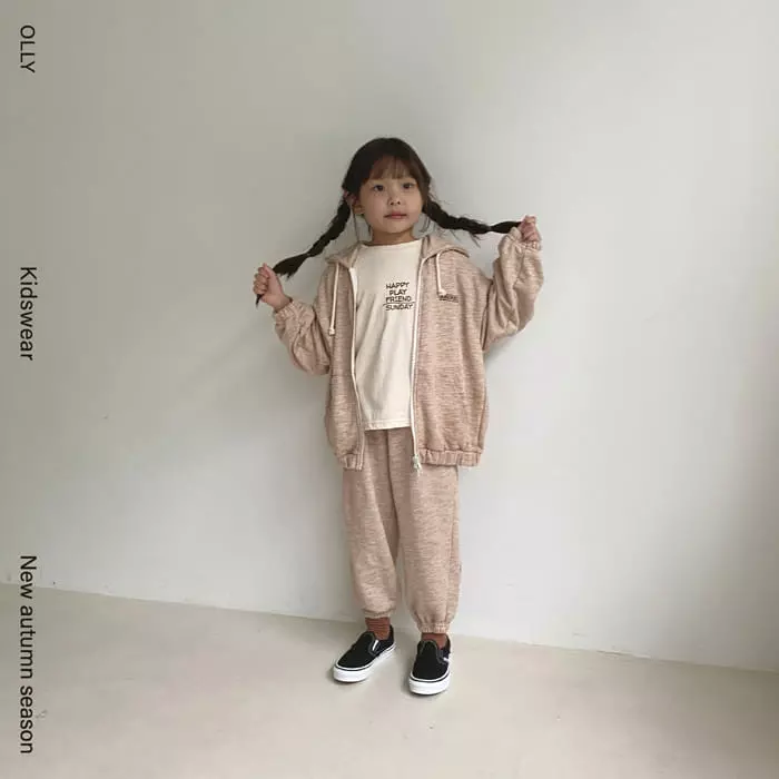 Ollymarket - Korean Children Fashion - #kidzfashiontrend - Member Hoody Zip-up - 2