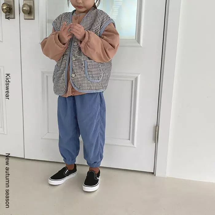 Ollymarket - Korean Children Fashion - #magicofchildhood - Rib Span Pants - 12