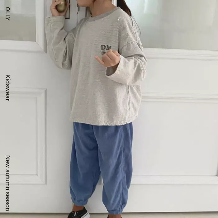 Ollymarket - Korean Children Fashion - #minifashionista - DM Stripes Tee - 3