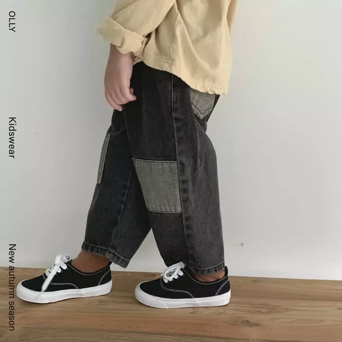 Ollymarket - Korean Children Fashion - #minifashionista - Color Jeans - 12