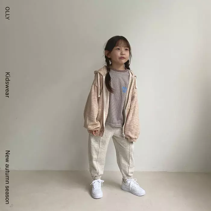 Ollymarket - Korean Children Fashion - #prettylittlegirls - Member Hoody Zip-up - 7