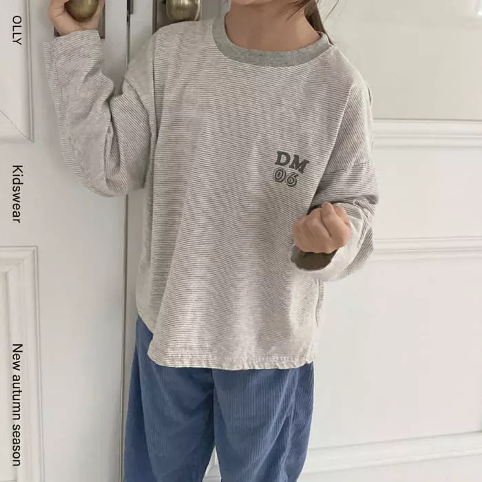 Ollymarket - Korean Children Fashion - #minifashionista - DM Stripes Tee - 4