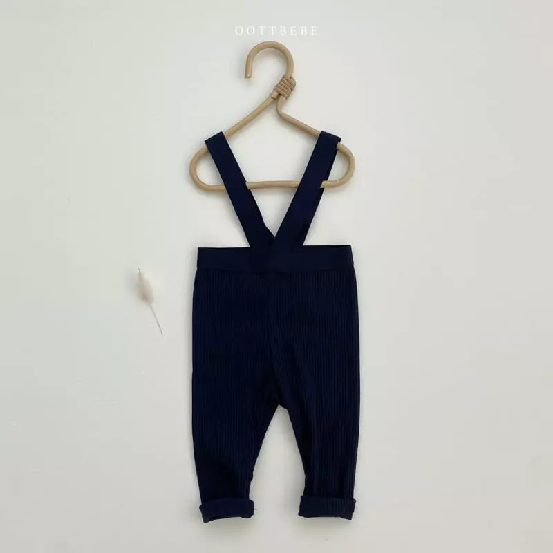 Oott Bebe - Korean Baby Fashion - #babyoninstagram - Oott Dungarees Leggings - 11