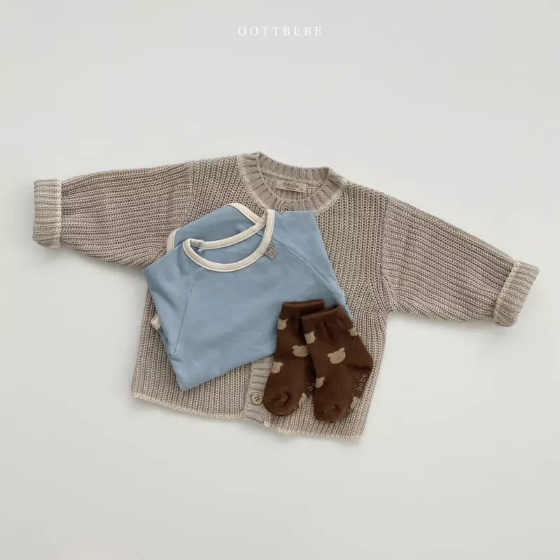 Oott Bebe - Korean Baby Fashion - #babylifestyle - Pastel Modal Bodysuit - 4