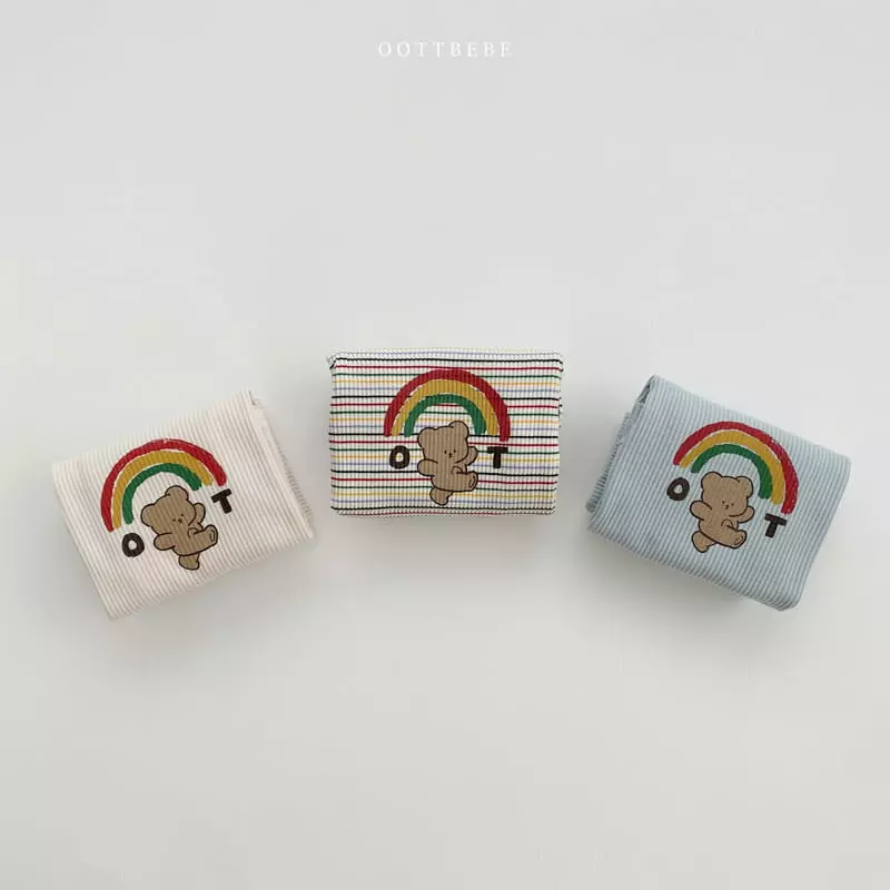Oott Bebe - Korean Baby Fashion - #babyoutfit - Rainbow Bodysuit Set - 11