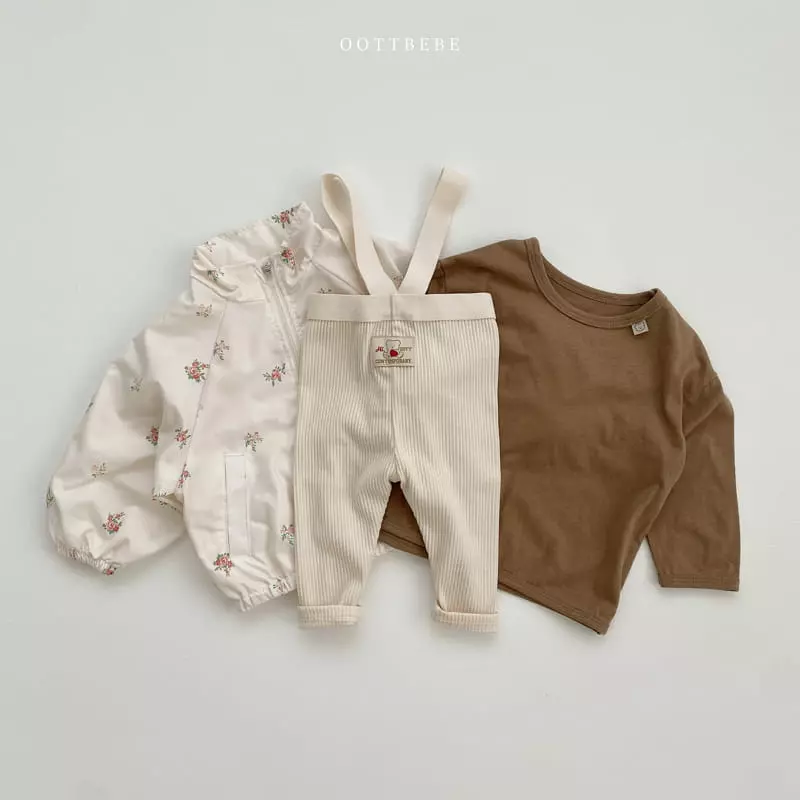 Oott Bebe - Korean Baby Fashion - #onlinebabyboutique - Oott Dungarees Leggings