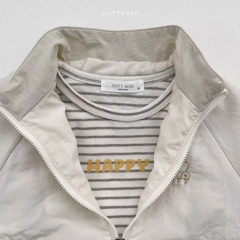 Oott Bebe - Korean Children Fashion - #Kfashion4kids - Hi Of Zip-up Set - 8