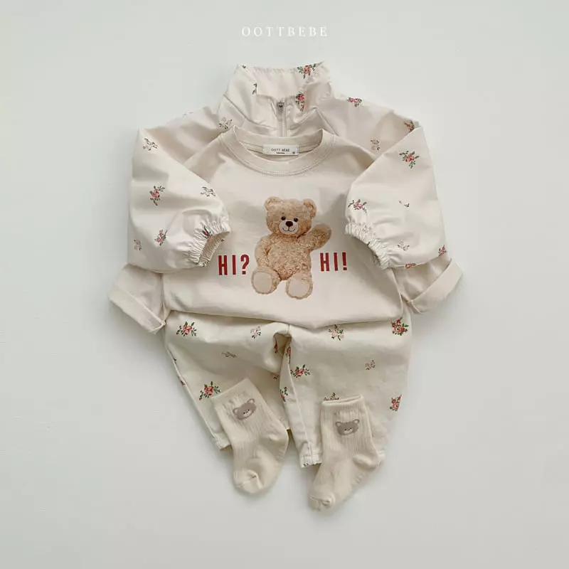 Oott Bebe - Korean Children Fashion - #Kfashion4kids - Flower PAnts - 3