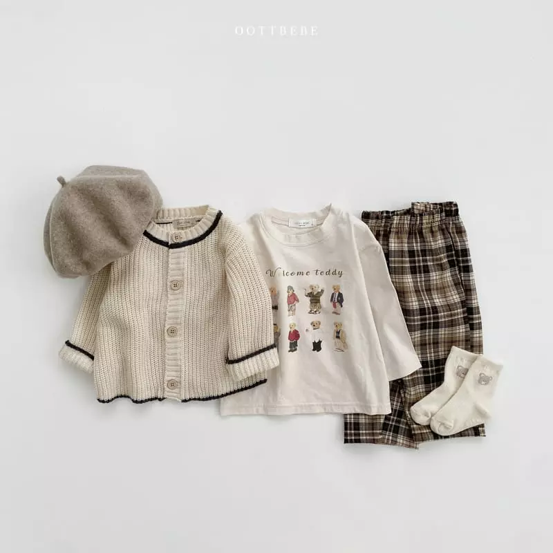 Oott Bebe - Korean Children Fashion - #childofig - Bam Check Pants - 11