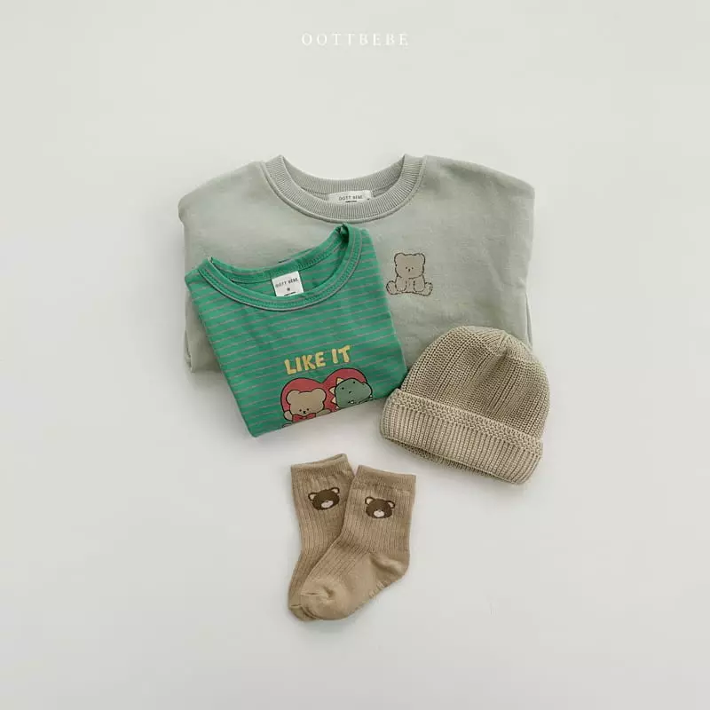 Oott Bebe - Korean Children Fashion - #childofig - Love Piping Tee - 8