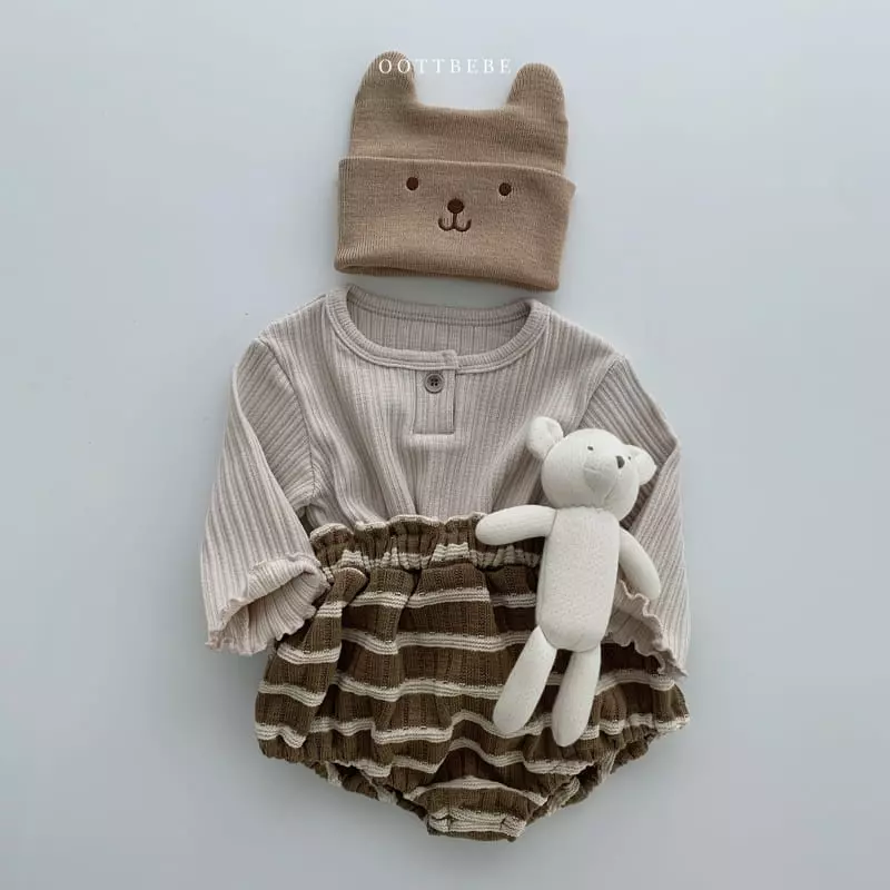 Oott Bebe - Korean Children Fashion - #childofig - Bear Beanie - 7