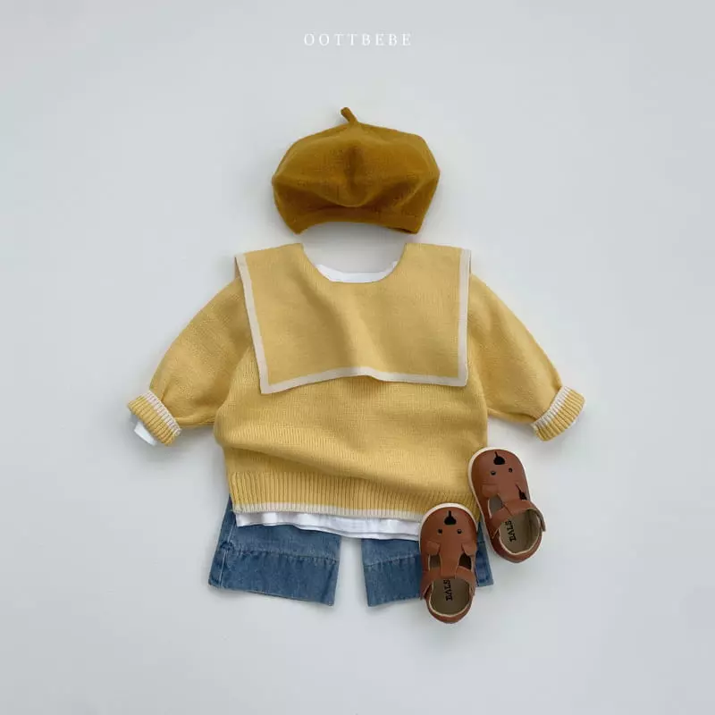 Oott Bebe - Korean Children Fashion - #childofig - Ribbon Bear Knit Cardigan - 5