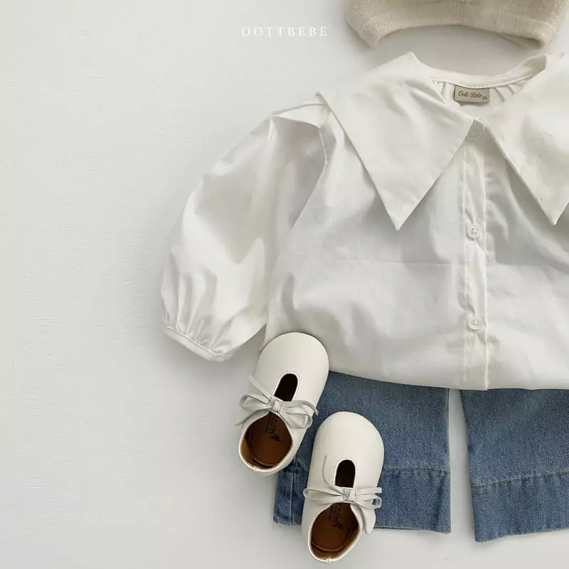 Oott Bebe - Korean Children Fashion - #childofig - Hug Bear Blouse - 4