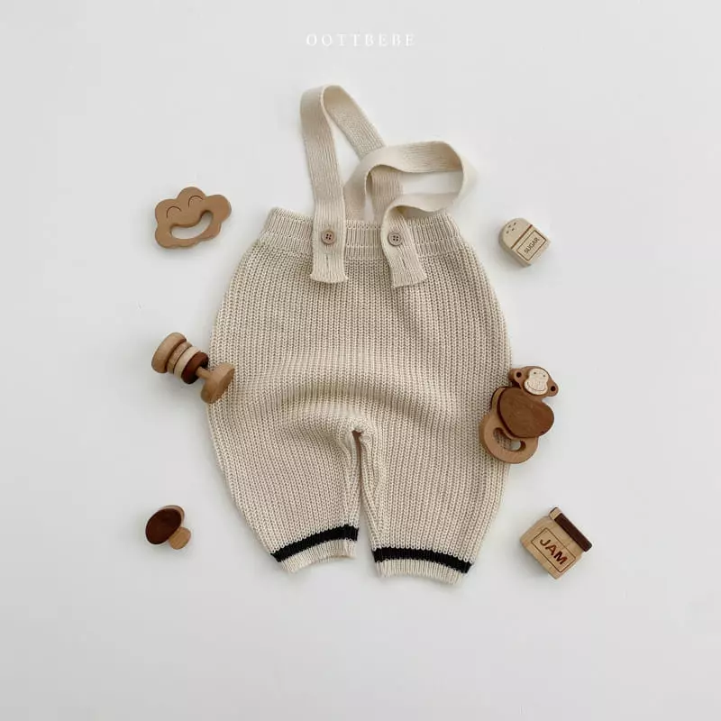 Oott Bebe - Korean Children Fashion - #childrensboutique - Hazzi Dungarees Pants
