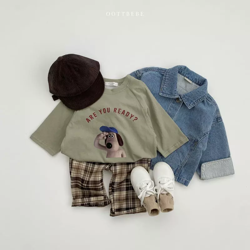Oott Bebe - Korean Children Fashion - #designkidswear - Ready Pigment Tee - 5