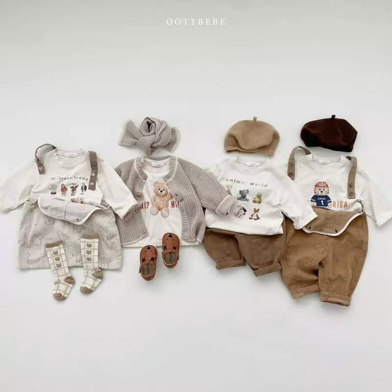Oott Bebe - Korean Children Fashion - #designkidswear - Together Tee - 10