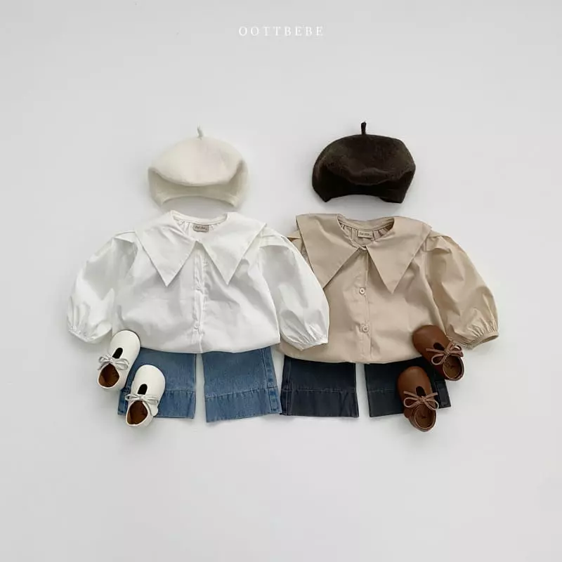 Oott Bebe - Korean Children Fashion - #designkidswear - Hug Bear Blouse - 6