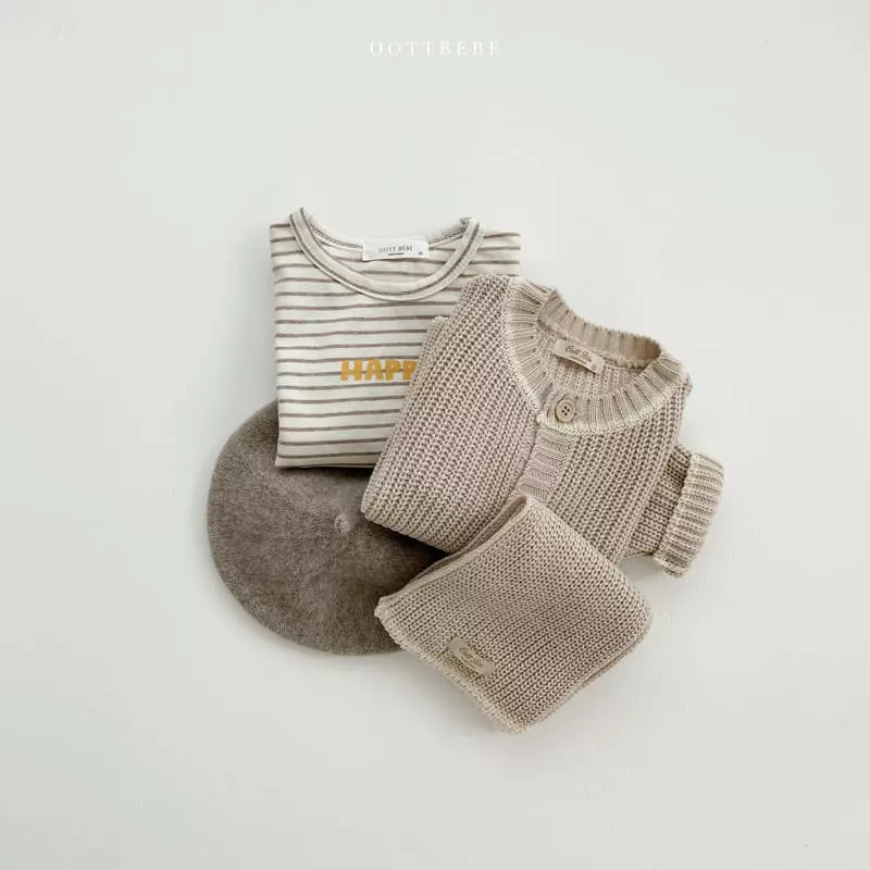 Oott Bebe - Korean Children Fashion - #designkidswear - Hazzi Muffler - 5