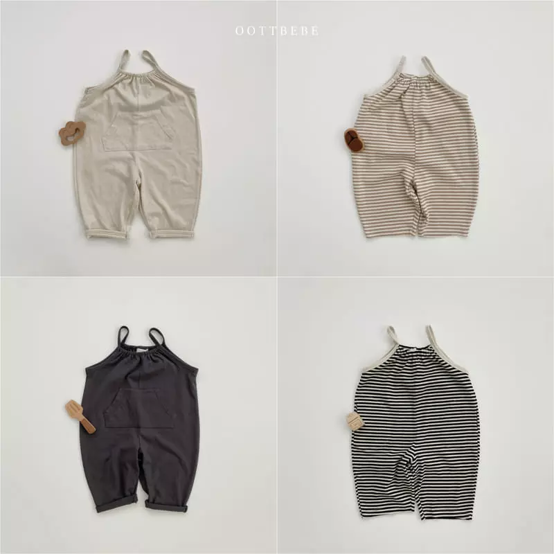 Oott Bebe - Korean Children Fashion - #discoveringself - Marlang Overalls - 10