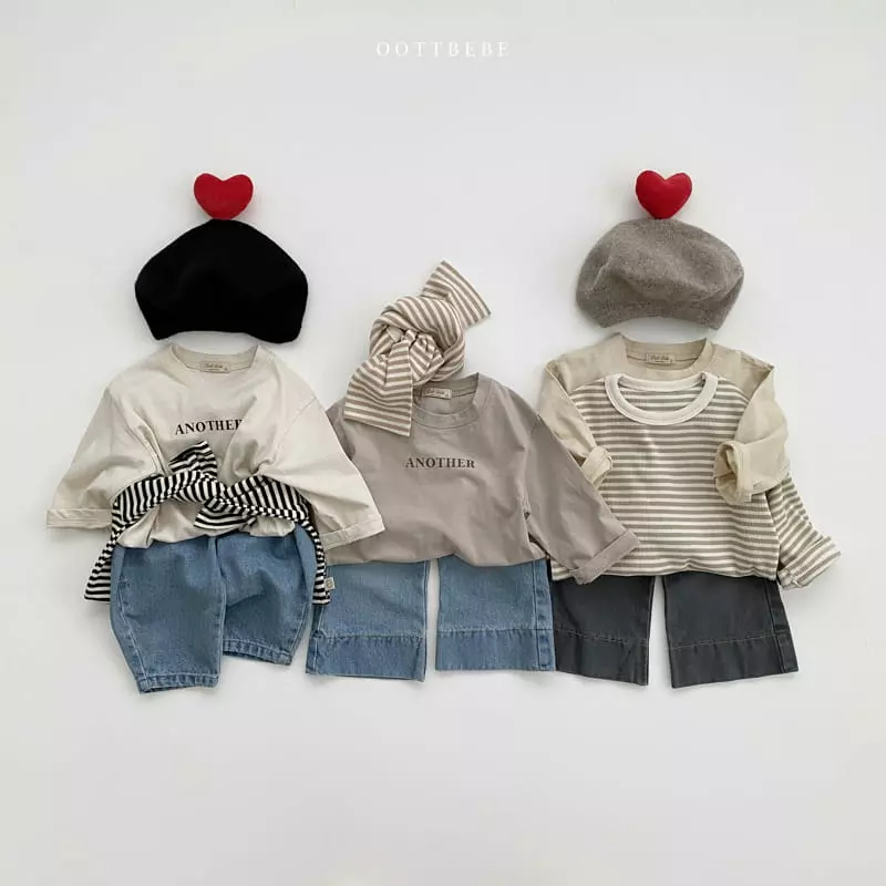 Oott Bebe - Korean Children Fashion - #discoveringself - Another 1+1 Tee - 8