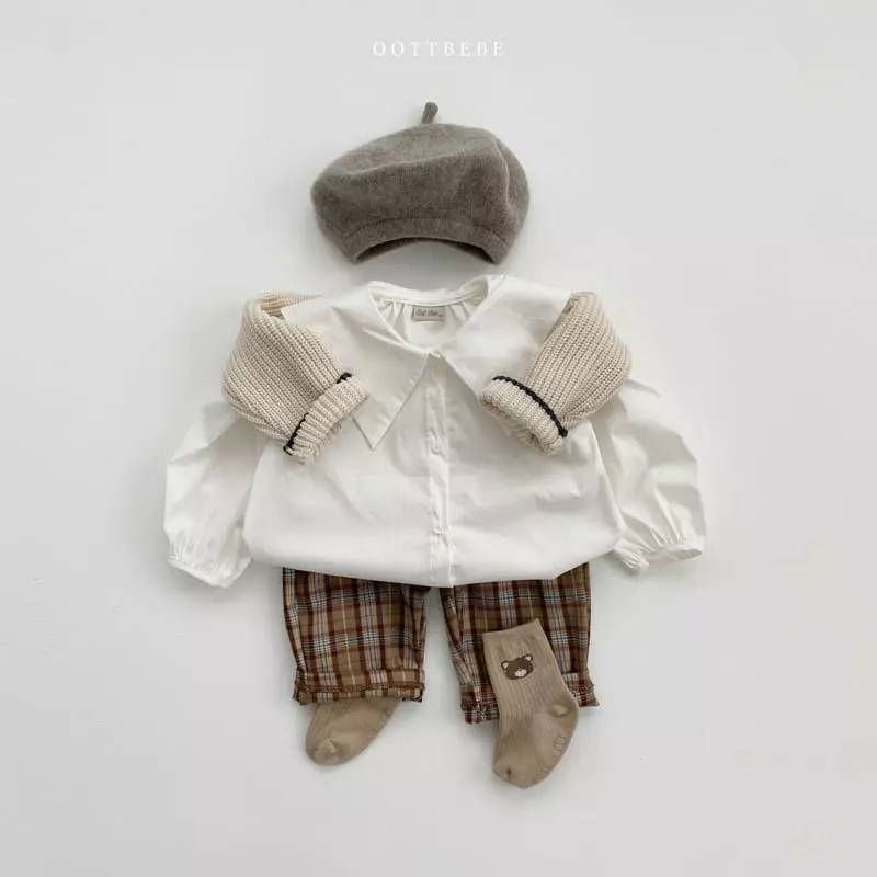 Oott Bebe - Korean Children Fashion - #discoveringself - Hug Bear Blouse - 7