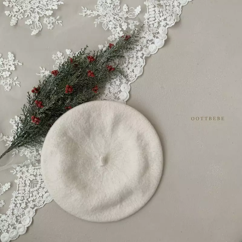 Oott Bebe - Korean Children Fashion - #fashionkids - Winter Beret Hat - 2