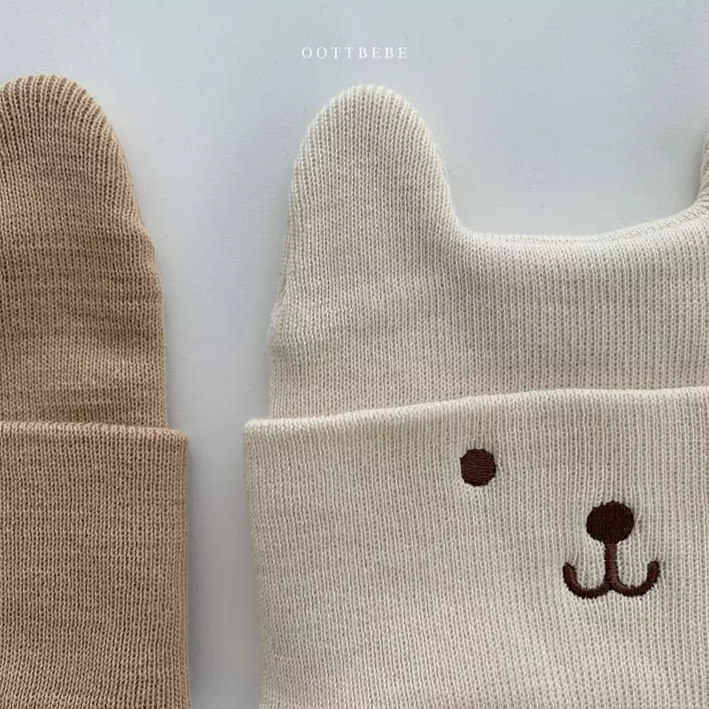 Oott Bebe - Korean Children Fashion - #fashionkids - Bear Beanie - 12