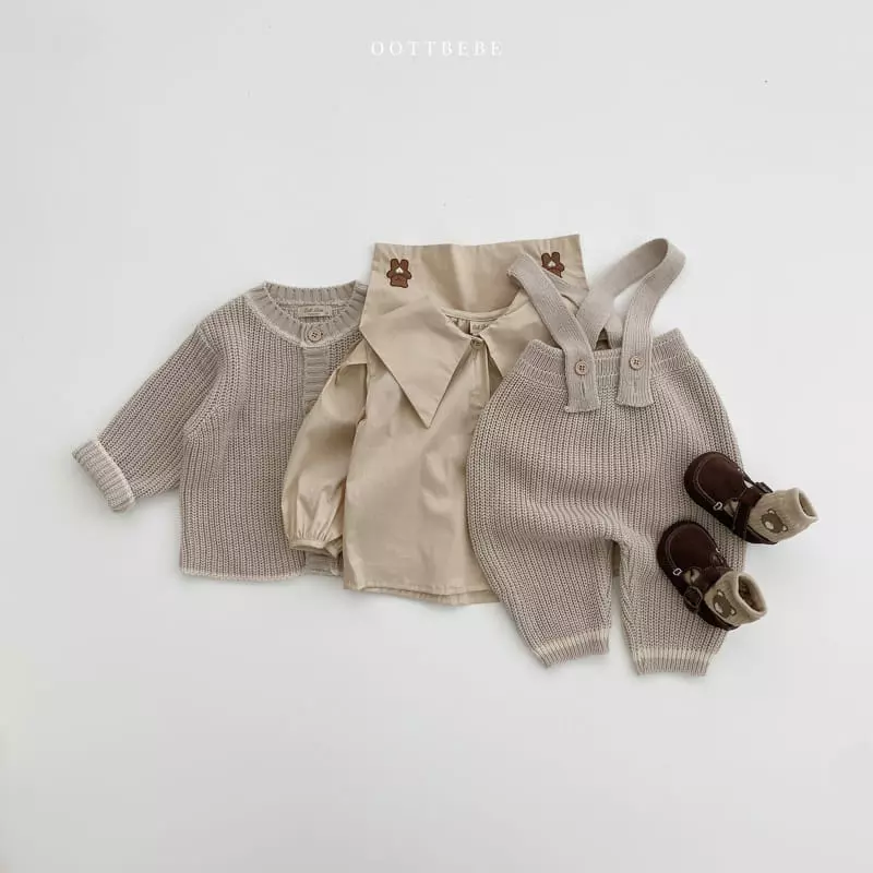 Oott Bebe - Korean Children Fashion - #discoveringself - Hazzi Dungarees Pants - 4