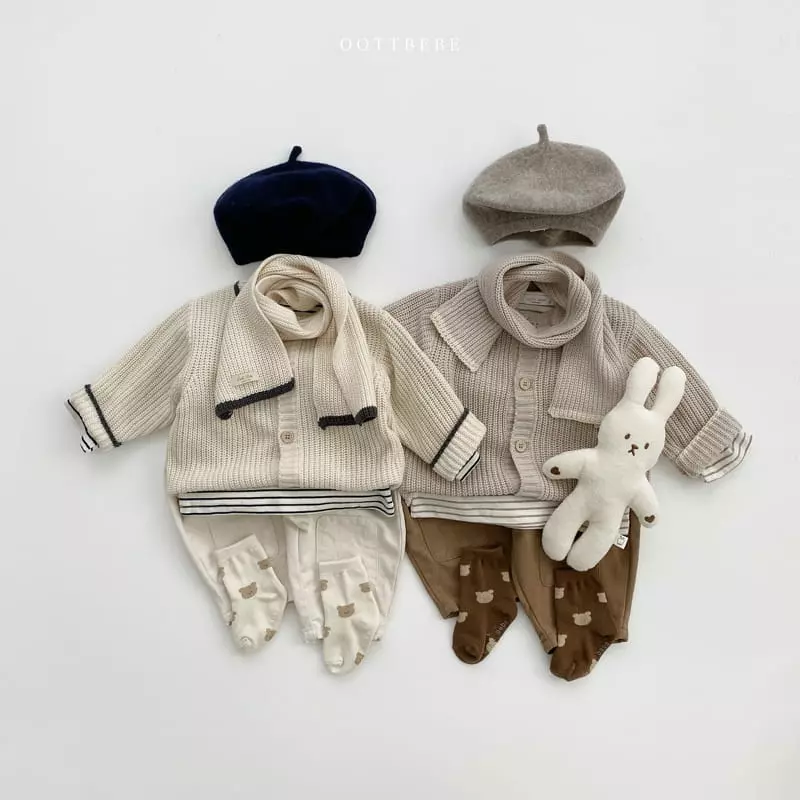Oott Bebe - Korean Children Fashion - #kidsshorts - Hazzi Muffler - 8
