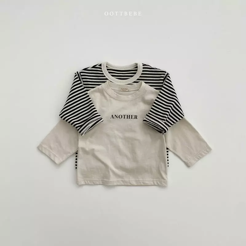 Oott Bebe - Korean Children Fashion - #magicofchildhood - Another 1+1 Tee