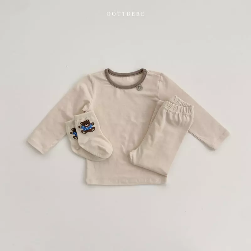 Oott Bebe - Korean Children Fashion - #magicofchildhood - Pastel Modal Easywear - 6