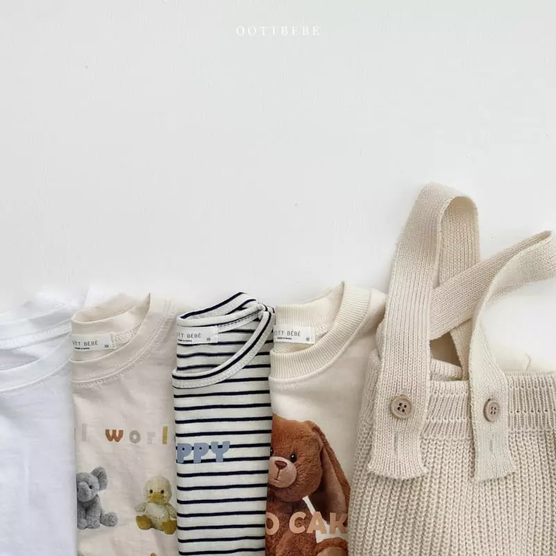 Oott Bebe - Korean Children Fashion - #magicofchildhood - Hazzi Dungarees Pants - 10