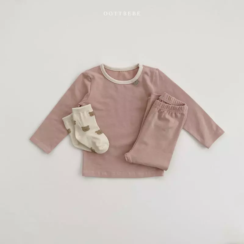 Oott Bebe - Korean Children Fashion - #minifashionista - Pastel Modal Easywear - 7