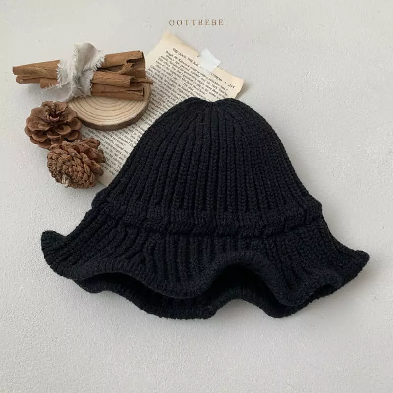 Oott Bebe - Korean Children Fashion - #minifashionista - Knit Bucket Hat - 6
