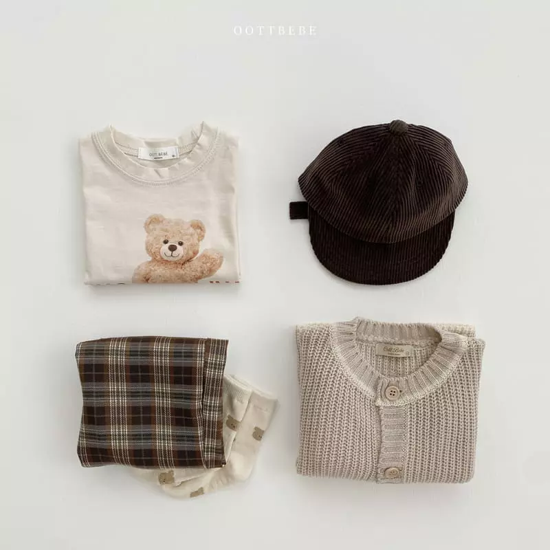 Oott Bebe - Korean Children Fashion - #prettylittlegirls - Bam Check Pants - 9