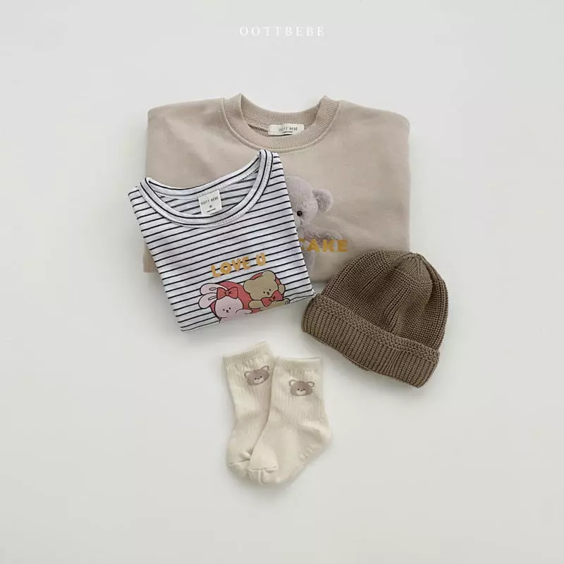Oott Bebe - Korean Children Fashion - #prettylittlegirls - Love Piping Tee - 7