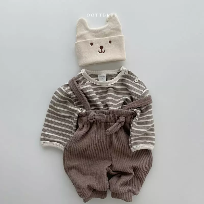 Oott Bebe - Korean Children Fashion - #prettylittlegirls - Bear Beanie - 6
